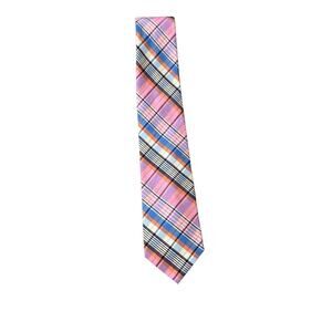 Polo Ralph Lauren Men's Multicolor Cotton Blend Checked Print Neck Tie